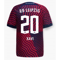 RB Leipzig Xavi Simons #20 Vonkajší futbalový dres 2023-24 Krátky Rukáv